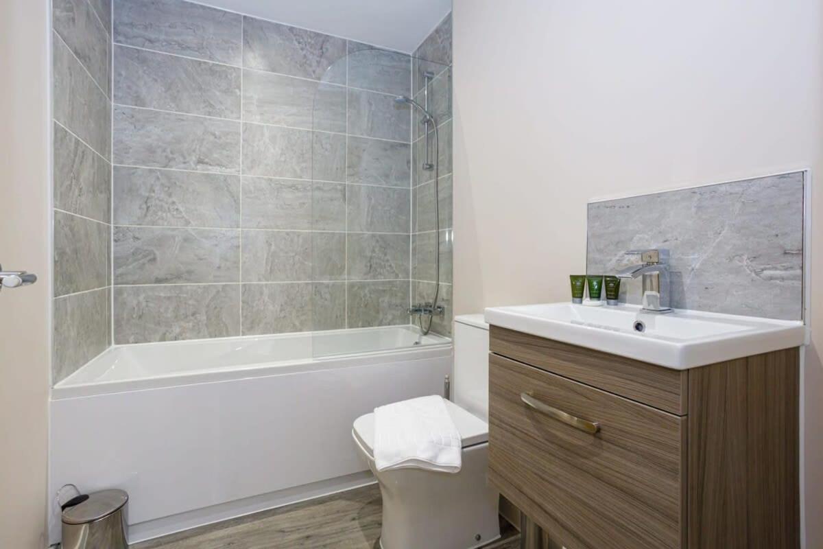 Modern And Stylish 1 Bed Apartment Mánchester Exterior foto